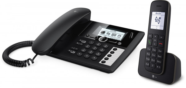 Telekom Sinus PA 207 plus 1 DECT-Telefon Anrufbeantworter 1 Mobilteil