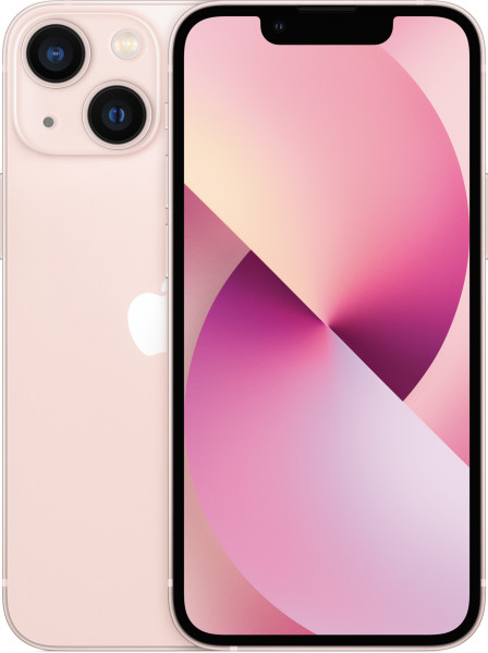 Apple iPhone 13 mini pink 128GB 5G iOS Smartphone 5,4 Zoll 12MP Dual-Kamera