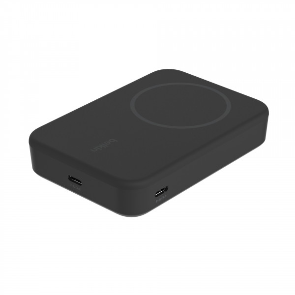 Belkin Boost-Charge Pro Magnetische Powerbank schwarz USB-C USB-A Lightning