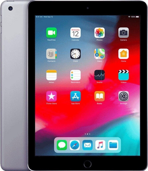 Apple iPad 2018 Spacegrau 128GB WiFi + 4G Bluetooth Tablet iOS 11 9,7" Lightning