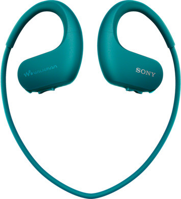 SONY Sport-Walkman NW-WS413L 4GB blau Headset Nakenbügel Wasserdicht Kabellos