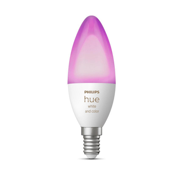 Philips Hue E14 Smart LED Ambiente Leuchtmittel Kerze Einzelpack 470lm Bluetooth