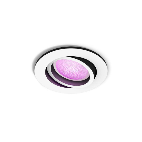 Philips Hue White&Col. Amb. Centura Deckeneinbauleuchte LED weiß rund schwenkbar