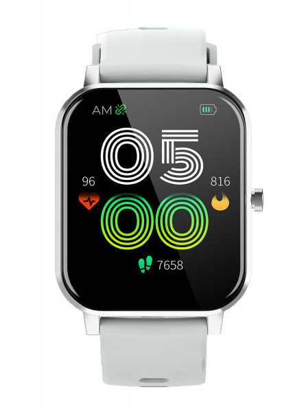 Denver SW-181 Grau Bluetooth Smartwatch iOS Android 1,7" LCD-TFT Touchdisplay