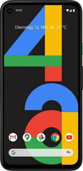 Google Pixel 4a 4G Schwarz 128 GB Dual-SIM Android Smartphone 6,2" Full-HD 12 MP