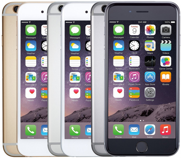 Apple iPhone 6 16GB IOS LTE Smartphone 4,7" Display ohne Simlock 8MPX Kamera
