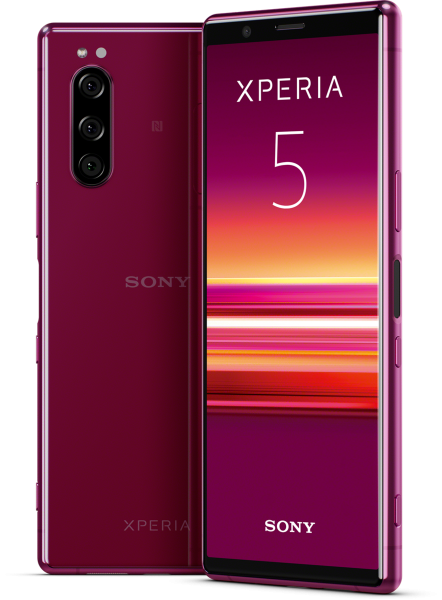 Sony Xperia 5 DualSim rot 128GB LTE Android Smartphone 6,1" OLED Display 12 MPX