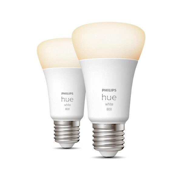 Philips Hue E27 Smart LED Leuchtmittel Reflektor Doppelpack 800lm 60W Bluetooth
