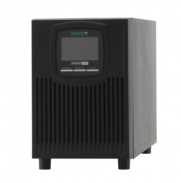 Online USV XANTO 1500 Schwarz Tower RS-232/SNMP/USB/ C13/C20 Display 110V-300V