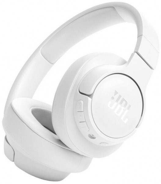 JBL Bluetooth Over-Ear Kopfhörer Tune 720 Bluetooth weiß kabellos USB Typ-C
