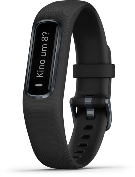 Garmin Vivosmart 4 schwarz L Activity Fitness Tracker Bluetooth Schwimmen Laufen