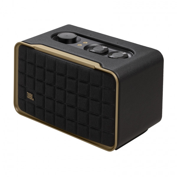 JBL Authentics 200 Schwarz Gold Lautsprecher USB-C AUX In Bluetooth 90W MP3 WAV