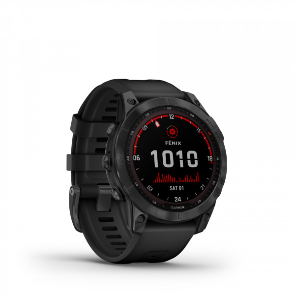 Garmin FENIX 7 SOLAR Schwarz GPS Multisport Smartwatch Fitnesstracker 1,3" 10ATM