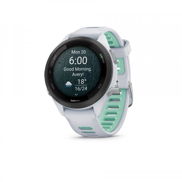 Garmin Forerunner 265S 42mm Smartwatch Weiß 8GB 1.1" OLED Touch GPS WLAN ANT+