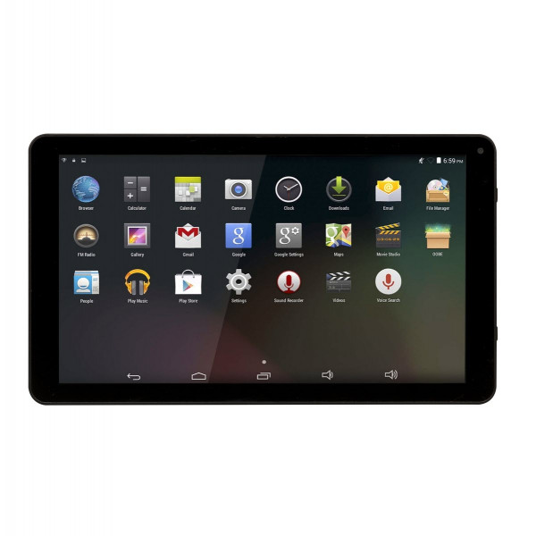 Denver TAQ-10285 64GB schwarz Android Tablet WiFi 10,1 Zoll Display microSD 2MP