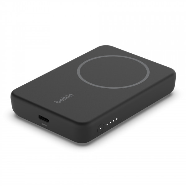 Belkin Magnetische drahtlose Powerbank Standfuß 5.000mAh schwarz Power Delivery