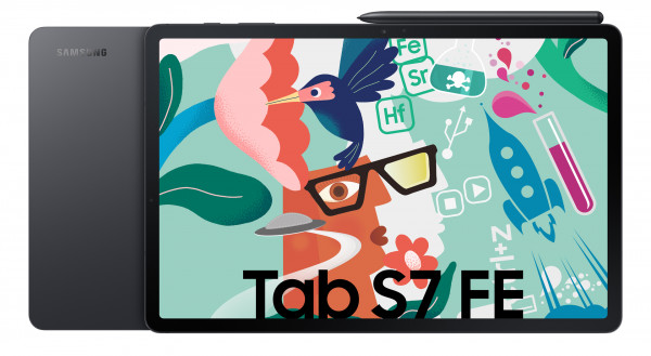 Samsung T733N Galaxy Tab S7 FE Wi-Fi 64GB Schwarz Android Tablet 12,4" TFT S Pen