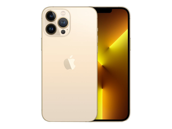 Apple iPhone 13 Pro Max 5G 128 GB Gold 6,7 Zoll Smartphone Retina XDR Display