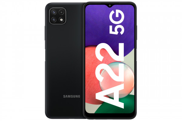 Samsung Galaxy A22 128GB Grau 5G Android Smartphone 6,6" LCD-TFT 48MP 4GB RAM DS