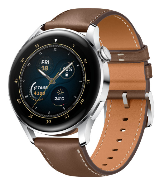 Huawei Watch 3 Classic GalileoL21E Stainless Steel Edelstahl AMOLED Smartwatch