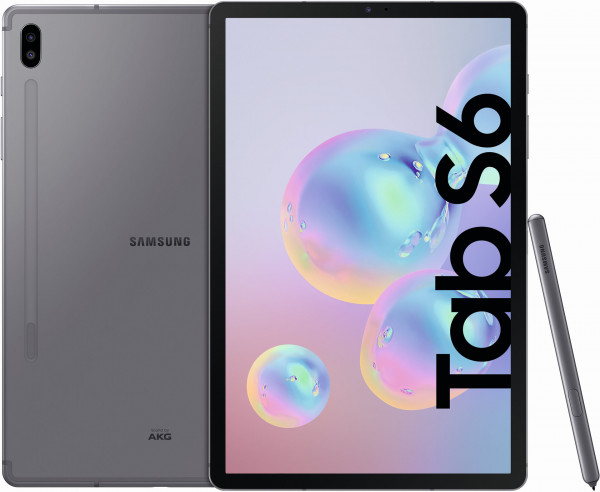 Samsung Galaxy T865N Tab S6 Grau LTE 256 GB Android Tablet 10,5" AMOLED S-Pen