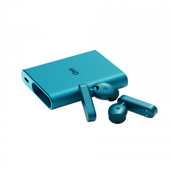 HMD Amped Buds Türkis Bluetooth Kopfhörer/Earbuds Kabellos Noise Cancel In-Ear