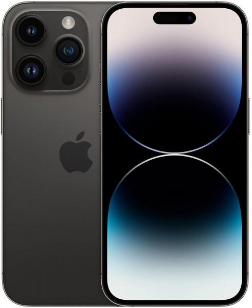 Apple iPhone 14 Pro 5G 6GB/128GB Schwarz 6.12"OLED iOS IP68 Dual-SIM eSIM WLAN