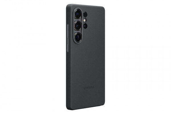 Samsung Silicone Case Galaxy S25 Ultra Schwarz Schutzhülle Back-Cover Protection
