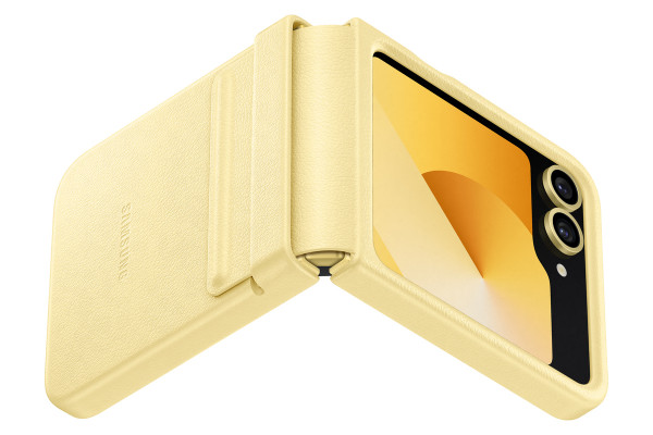 Samsung Kindsuit Case Galaxy Z Flip6 Yellow Schutzhülle Back-Cover Protection