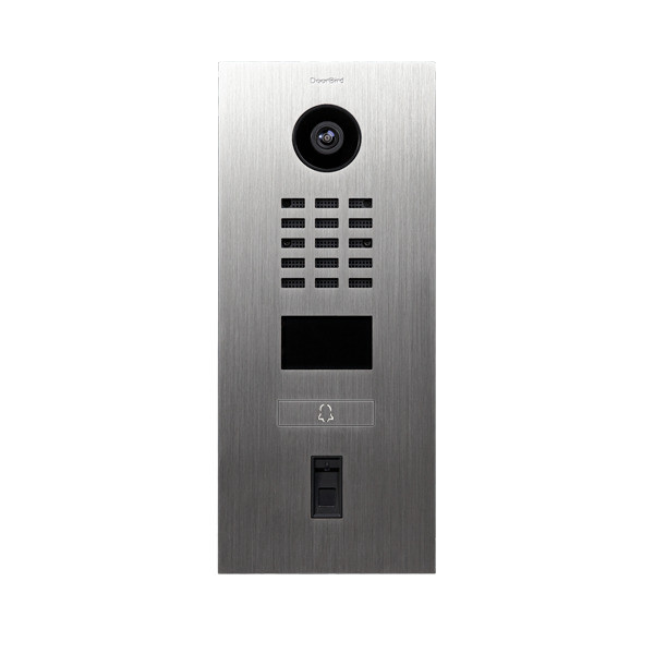 DoorBird D2101FV IP HDVideo 180° Türstation Fingerprint 50 V2AES Silber IP65 NFC