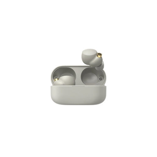 SONY WF-1000XM4 Bluetooth Kopfhörer silber In-Ear Headset Noise Cancelling NFC
