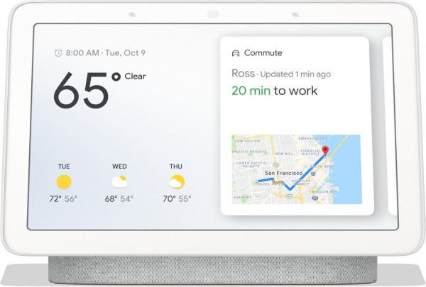 Google Nest Hub Smart Display 7 Zoll Lausprecher Sprachsteuerung WLAN Bluetooth