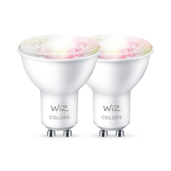 WiZ White&Color LED Lampe matt 50W Doppelpack Smart Home Appsteuerung dimmbar