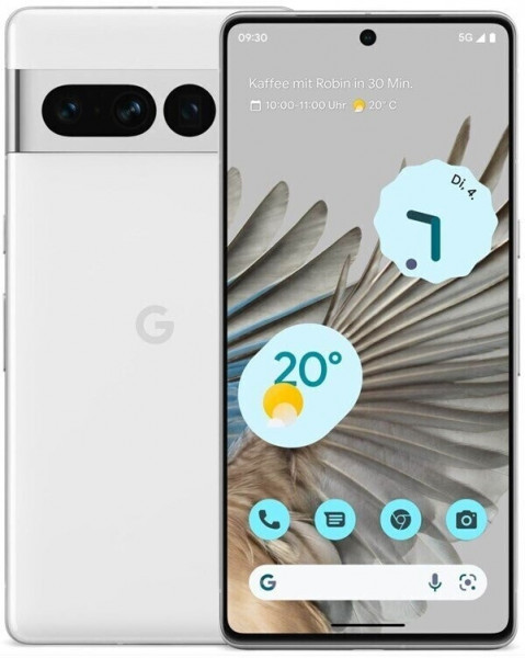 Google Pixel 7 Pro 5G Weiß 128GB Android Smartphone 6.7" Zoll 12GB RAM 50MP