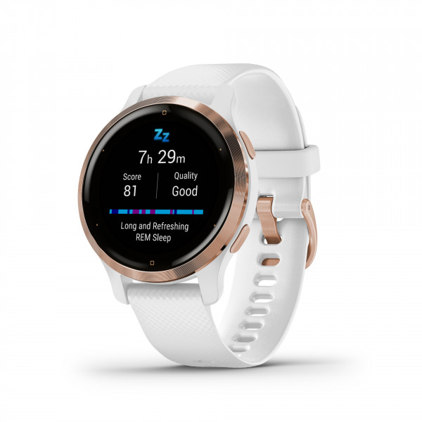 Garmin VENU 2S weiß 40mm Smartwatch Fitnessuhr Sport GPS 1,1" AMOLED Touch 8GB