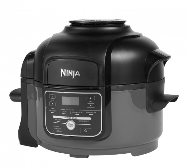 Ninja OP100EU Foodi MINI Multikocher 1,6 Liter Dämpfen Frittieren Grillen