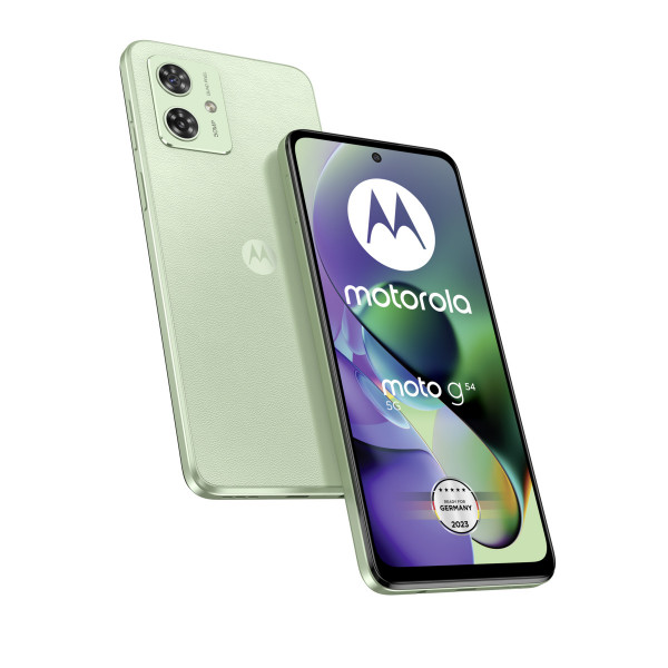 Motorola moto G54 256 GB mint grün 5G Android Smartphone 6,5 Zoll 8GB RAM 16 MP