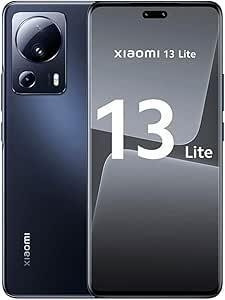 Xiaomi 13 Lite 8GB/128GB Schwarz Smartphone Android 12 Dual-SIM 50MP AMOLED USBC