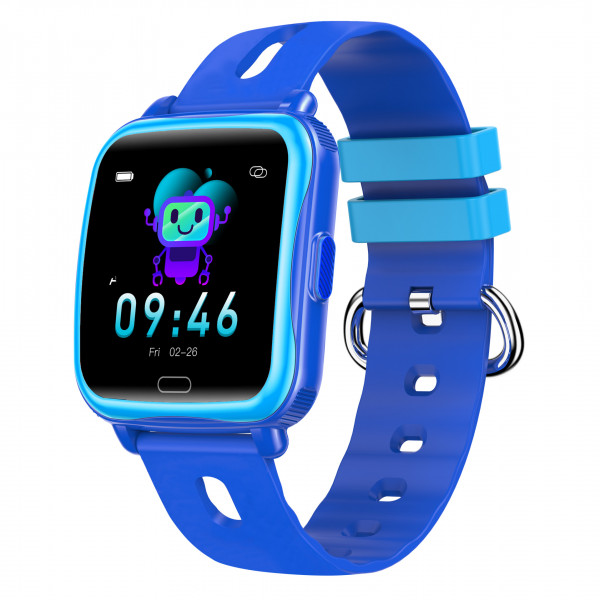 Denver Kids Smartwatch Kinderuhr blau 1,4 Zoll Farbdisplay Bluetooth SWK-110BU