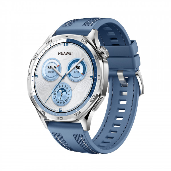 HUAWEI WATCH GT 5 46mm Smartwatch 4GB 32MB 1.43" OLED GPS NFC Bluetooth Silber