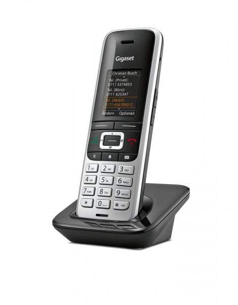 Gigaset Technologies Gigaset PREMIUM 100HX Silber Schwarz Endgerät Schnurlos