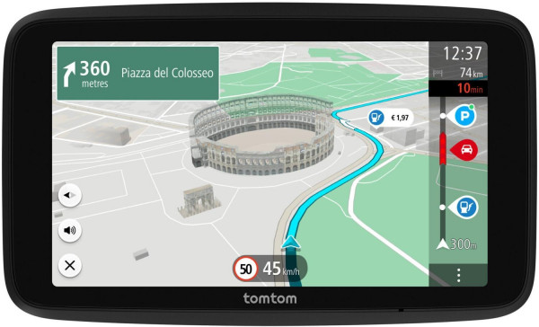TomTom Go Superior 6 schwarz Navigationsgerät Sprachsteuerung WLAN USB-C 32GB 6"