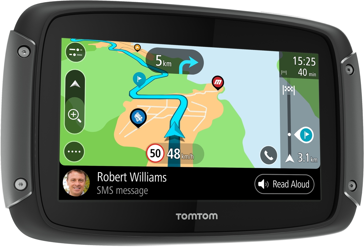 TomTom RIDER 550World Motorradnavigationsgerät schwarz 4  Geschwindigkeitswarner Neu kaufen