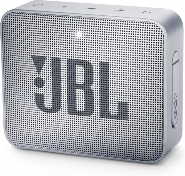 JBL Lautsprecher GO 2 Bluetooth ash grey 5h Akkulaufzeit wasserfest 3,5mm Klinke