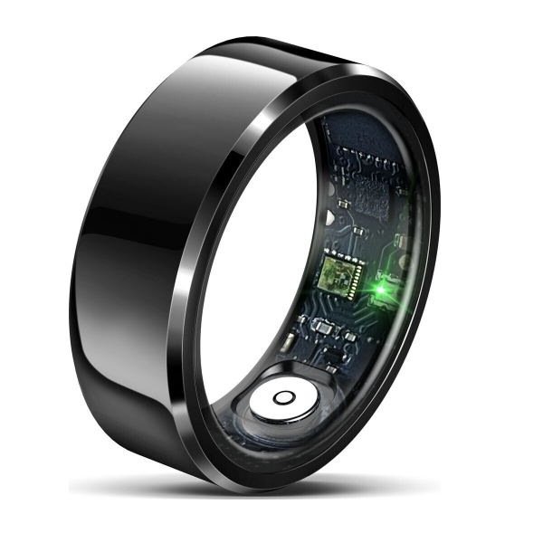 felixx Smart Ring SR6 Schwarz Größe 9/59,5 mm Gesundheitstracker Bluetooth IP68