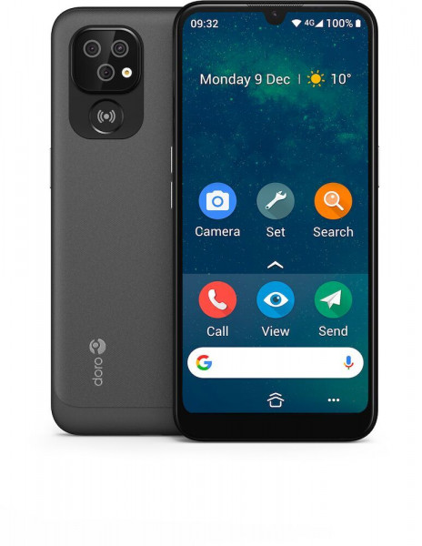 Doro 8100 Smartphone 6,1" 32 GB Notfalltaste Android 11 Go Hörgerätekompatibel