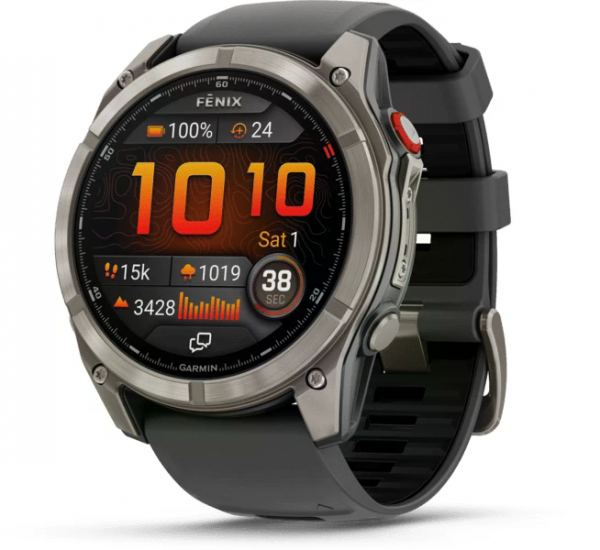 Garmin FENIX 8 Pro 51mm AMOLED Schwarz Smartwatch Bluetooth WLAN Fitnesstracker