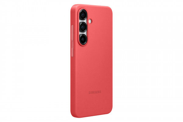 Samsung Silicone Case Galaxy S25 Rot Schutzhülle Back-Cover Protection Silikon