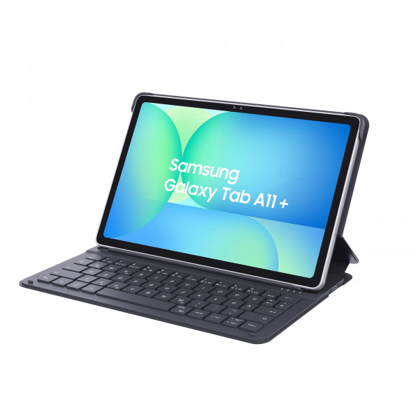 Samsung DK Slim BT Keyboard Cover Galaxy Tab A11+ Tastatur QWERTZ USB-C Schwarz