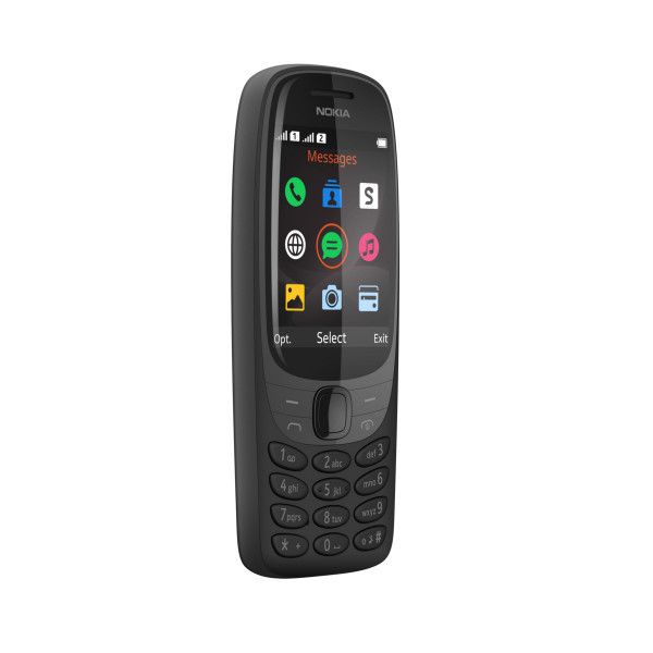 Nokia 6310 Tastentelefon Handy schwarz Vintage microSD 32GB Dual-SIM Bluetooth